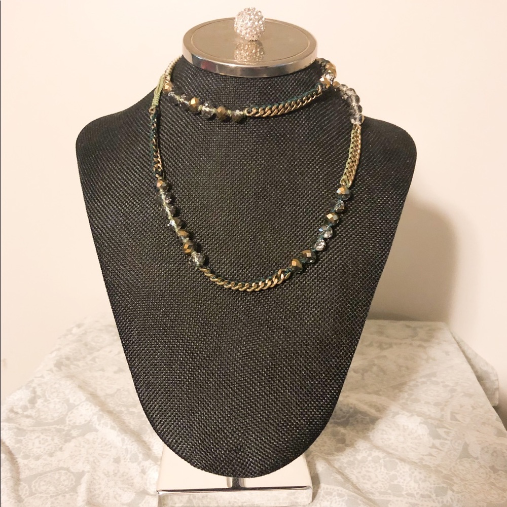 Chloe & Isabel Bead + Chain Multi Wrap Bracelet